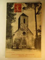 Carte Postale Putanges Menil Gondouin Extérieur De L'Eglise (oblitérée 1906 Timbre 10 Centimes) - Putanges