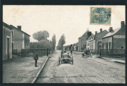 SPORT AUTOMOBILE - CIRCUIT DE LA SARTHE - Passage à Niveau De SAINT CALAIS - Rallye