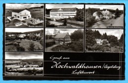 Grebenhain Ilbeshausen Hochwaldhausen - S/w Mehrbildkarte 2 - Vogelsbergkreis