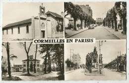 Cormeilles En Parisis   (Val D´Oise) Multi Vues -CPSM - Cormeilles En Parisis