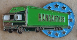 CAMION VERT - TRUCK GREEN - HANGERTNER - EUROPE - EUROPA  -   (GRENAT) - Transportation