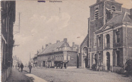 Feldpostkarte Roncq Lille Bahnhof Hauptstrasse WWI WW1 Rijsel Frans Vlaanderen - Autres & Non Classés