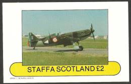 Staffa 1982 P# 1614 De Luxe Souvenir Sheet  ** MNH - WW2 Aircraft - Local Issues