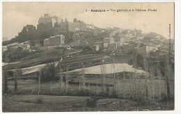 Chateau Feodal Et Vue Generale - Ansouis