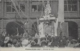 CPA Animée école Centrale Chahut Bizuth 1909 Non Circulé - Onderwijs, Scholen En Universiteiten