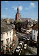 ÄLTERE POSTKARTE LEVERKUSEN OPLADEN REMIGIUS-KIRCHE MERCEDES OPEL Auto Car AK Ansichtskarte Cpa Postcard - Leverkusen