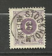 Suède N°19(A) Cote 5.25 Euros - Used Stamps
