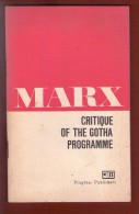 Marx Critique Of The Gotha Programme - Altri & Non Classificati
