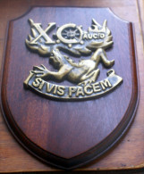 ITALIA- STORICO CREST DEL X° CORSO AUC/D ACCADEMIA NAVALE LIVORNO - Marinera