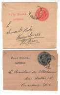 Nr.  4427, 2 X  Ganzsache,  Argentinien, - Lettres & Documents