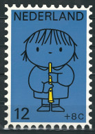PAYS BAS Poste Enfantine 1969 Encart Numéroté Format CPA - Briefe U. Dokumente