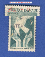 VARIÉTÉS 1946 N° 761  CONFÉRENCE DE PARIS  OBLITÉRÉ - Gebraucht