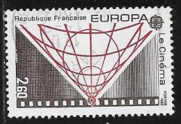 N° 2271  FRANCE  -  OBLITERE  -  EUROPA LE CINEMA  - 1983 - Usati