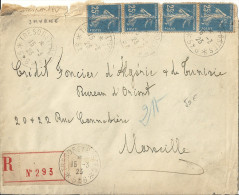 Enveloppe De Smyrne (Izmir En Turquie) à Destination De Marseille - Covers & Documents