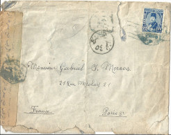 Enveloppe Du Caire Pour La France - Storia Postale