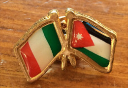 Jordan-Italia Special Day UNIVERSAL EXPO MILANO 2015, Pin Sold At The EXPO MILANO 2015 (ITALY) - 2015 – Milán (Italia)