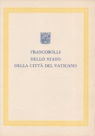 Francobolli Dello Stato  Della Città Del Vaticano 1960 - Markenheftchen