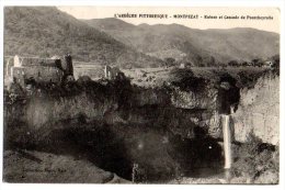 Cpa   Montpezat   Ruines Et Cascade De Pourcheyrolle     TBE - Other Municipalities