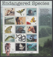 !a! USA Sc# 3105 MNH SHEET(15/b) - Endangered Species - Sheets