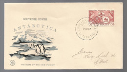 Australian Antarctic Territory: Scott # Australia 287 Antarctic Territory Cancel - Brieven En Documenten