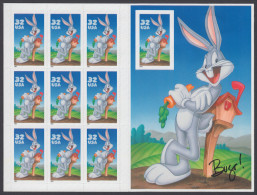 !a! USA Sc# 3138 MNH SHEET(10) - Bugs Bunny - Hojas Completas
