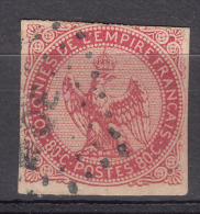 Colonies General Issues 1859 Yvert#6 Used - Águila Imperial