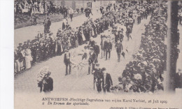 Antwerpen Begrafenis Karel Verbist 2 "De Kronen Der Sportclubs" Funeral Cyclist Cyclisme Cycling 1909 Wielrenner - Wijnegem