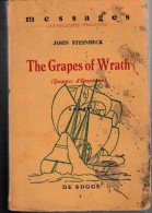 Roman:     THE GRAPES OF WRATH / LES RAISISNS D´AMERTUME.     John STEINBECK.      Vers 1942. - Auteurs Belges
