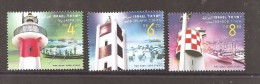 ISRAEL 2009 LIGHTHOUSES SET  MNH - Unused Stamps (without Tabs)