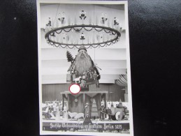 Postkarte Weihnachtsschau Funkturm Berlin 1935 - Storia Postale