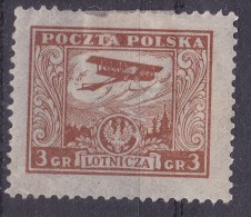 POLAND 1925 Airmail Fi 218 Mint Hinged - Unused Stamps