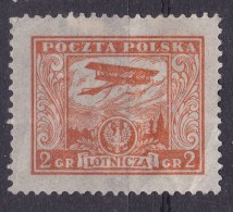 POLAND 1925 Airmail Fi 217 Mint Hinged - Unused Stamps