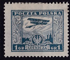 POLAND 1925 Airmail Fi 216 Mint Hinged - Unused Stamps