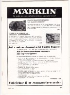 'MÄRKLIN'  Catalogus - Maart 1968 - Niederlande