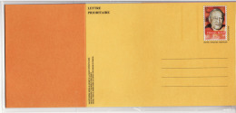 Entier Postal Pap Carte Prioritaire Tazieff, Tabarly Et Cousteau Sous Blister, Peu Courant - Prêts-à-poster: Other (1995-...)