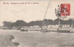 MOSQUEE ET BORD DU NIL A ISMAILIA - Ismailia