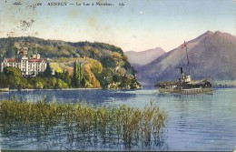 CPA 74 - Annecy - Bateau Sur Le Lac à Menthon - 1926 - Annecy