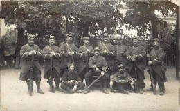 Militaires Du 109 Régiment D'Infanterie (carte Photo). - Regimientos