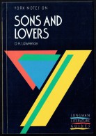 YORK NOTES ON " Sons And Lovers", By D.H. LAWRENCE  (2 Scans). - Autres & Non Classés