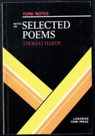 YORK NOTES ON "  Selected Poems ", By Thomas HARDY - Notes By Roger ELLIOTT  (2 Scans). - Altri & Non Classificati