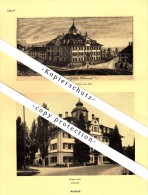 Photographien / Ansichten , 1937 , Rheineck SG , Löwenhof , Prospekt , Fotos , Architektur !!! - Rheineck