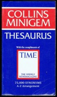 " Collins Minigem Thesaurus " - 75000 Synonyms - A-Z Arangement  (2 Scans). - English Language/ Grammar