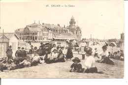 CALAIS     Le Casino ,tres Animée - Calais