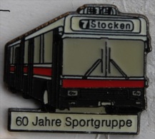 BUS - 60 JAHRE SPORTGRUPPE - STOCKEN N° 7 - SCHWEIZ - SUISSE -    (13) - Transportation