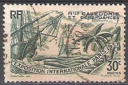 Nouvelle-Calédonie 1937 Michel 201 O Cote (2005) 4.00 € Exposition De Paris Cachet Rond - Gebruikt