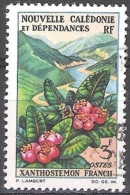Nouvelle-Calédonie 1964 Yvert 316 O Cote (2015) 1.00 Euro Fleur Xanthostemon Francii Cachet Rond - Used Stamps