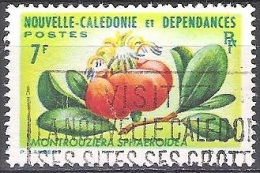 Nouvelle-Calédonie 1964 Yvert 319 O Cote (2015) 2.20 Euro Fleur Montrouzieri Sphaeroida - Used Stamps