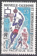 Nouvelle-Calédonie 1971 Yvert 376 O Cote (2015) 2.80 Euro Basketball Cachet Rond - Usati