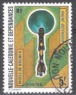 Nouvelle-Calédonie 1972 Yvert 383 O Cote (2015) 1.30 Euro Art Hache Ostensoir Cachet Rond - Gebraucht