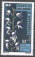 Nouvelle-Calédonie 1975 Yvert 393 O Cote (2015) 1.70 Euro Orchidée Lyperanthus Gigas Cachet Rond - Oblitérés